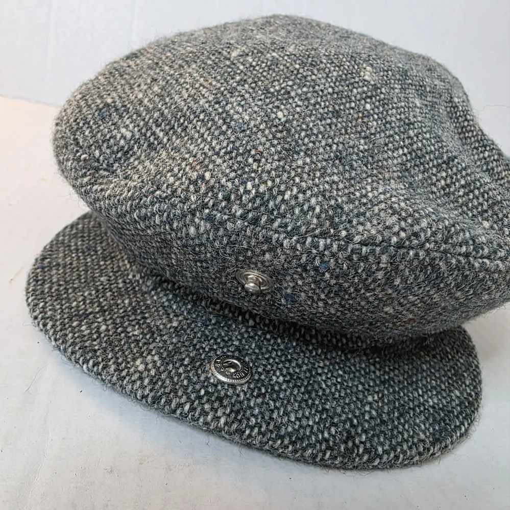 JONATHAN RICHARD Donagel Tweed Woven Cap Large. Vintage - Picture 5 of 12